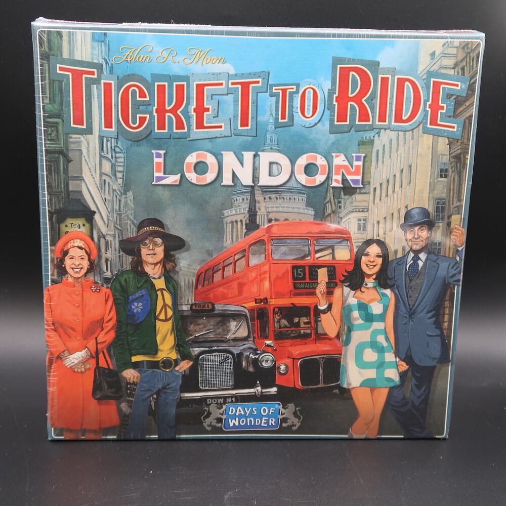 Days of Wonder Ticket to Ride London Board Game Brand New Sealed